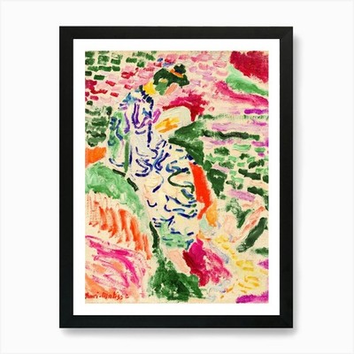 Henri Matisse Fine Art Print - La J gerahmtes Wandbild Poster Leinwanddruck Bild
