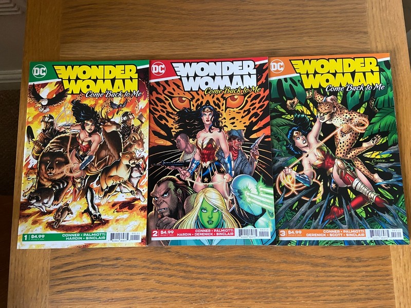 Wonder Woman Come Back To Me issues 1, 2, and 3 of 6 (VF) from 2019 - Free Post