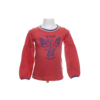 Ugly Duck, Langarmshirt, Größe: 110, Rot/Blau, Baumwolle/Elasthan, Print #uD9