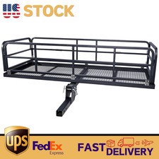 For 2 Receiver Hitch Mount Cargo Carrier Hd Steel Hitch Racks 750 Lbs Wll For 2 Receiver Hitch Mount Cargo Carrier Hd Steel Hitch Racks 750 Lbs Wll