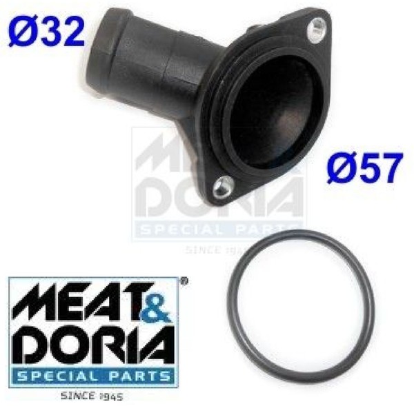 Meat & Doria 93188 KüHlmittelflansch Flansch KüHlwasser FüR Audi FüR VW-image