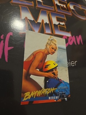 Baywatch Rescue Pamela Anderson CJ Collectors Edition 1995 Trading Card #42