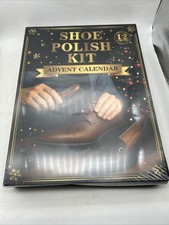 Advent Calendar 2025 Shoe Polish Kit 12 Days Leather Shoe Shine Kit - New