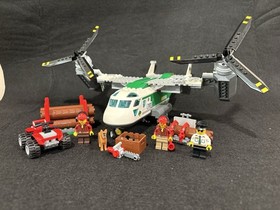 LEGO City: Cargo Heliplane (60021) - Complete Set w/ Instruction Manuals