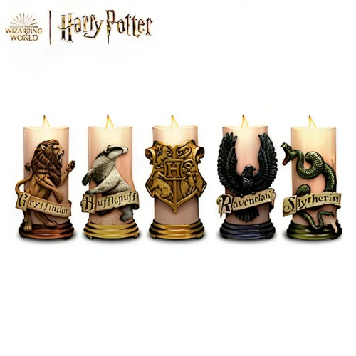 The Bradford Exchange " Hogwarts " HOGWARTS House Candle Collection Issue # 3 - Afbeelding 2 van 2