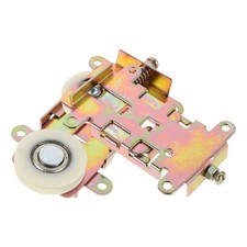  2 Pcs Roulettes De Porte Cuisine En Miroir Rouleau Placard Pour Meubles