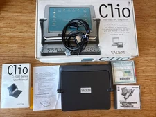 Vadem Clio C-1000 Tap Swivel Screen Laptop Microsoft Windows CE + Box Untested