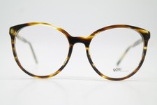 Brille Götti Switzerland ESTY HHB Braun Silber Oval Brillengestell Neu