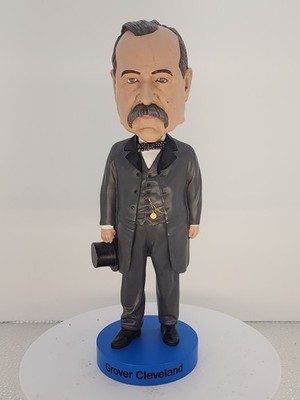 Royal Bobbles US Presidents #22 #24 Grover Cleveland Bobblehead figure