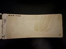 United Airlines Early 2000’s Vintage Unused First Class Boarding Pass Stock Lot
