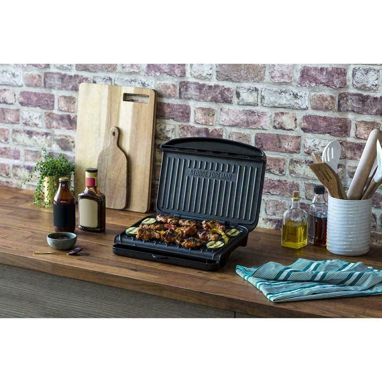 Foreman Medium Fit Grill, Hot Plate, Toastie Maker Machine Non