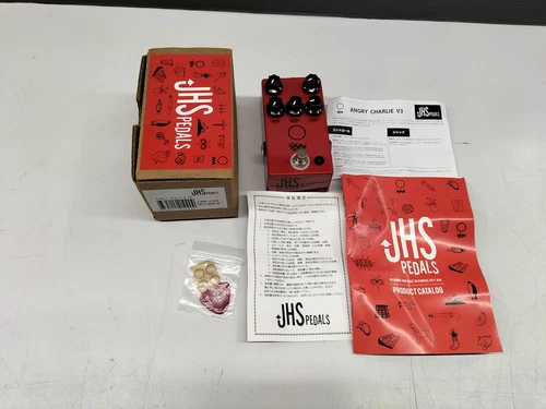 JHS Angry Charlie V3 Marshall Style Distortion Guitar Pedal good condition USED
