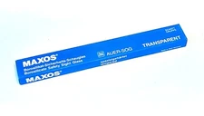 MAXOS 5-05910, Borosilicate Safety Sight Glass, 220mm X 34mm X 17mm