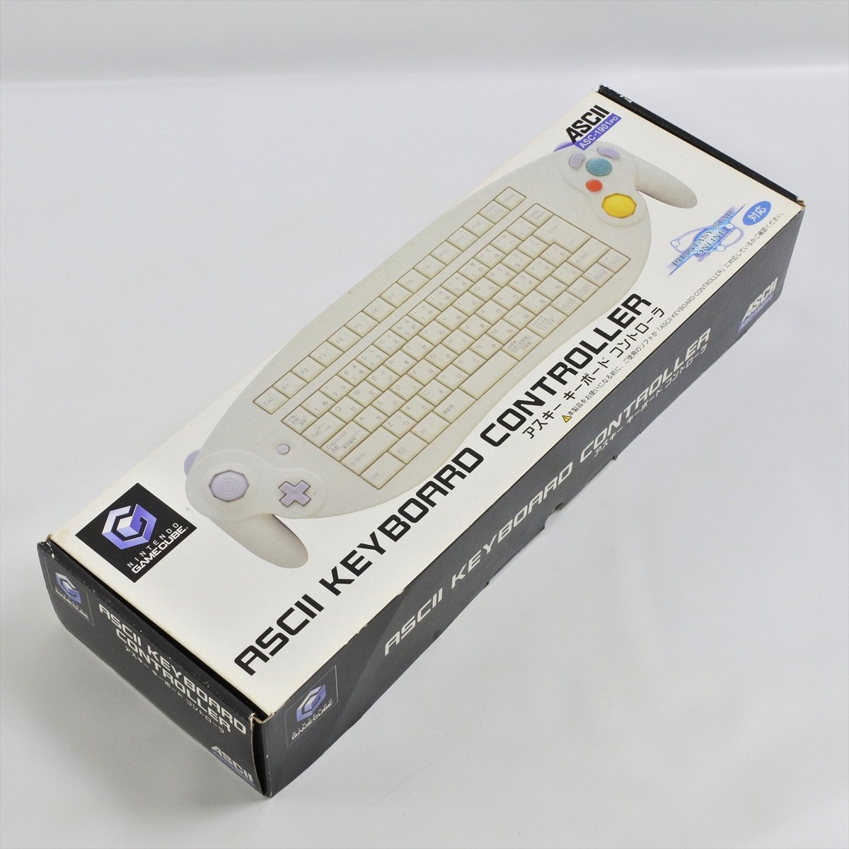 ASCII Keyboard Controller ASC-1901PO Boxed For Gamecube 2303 ASCII Keyboard Controller ASC-1901PO Boxed For Gamecube 2303