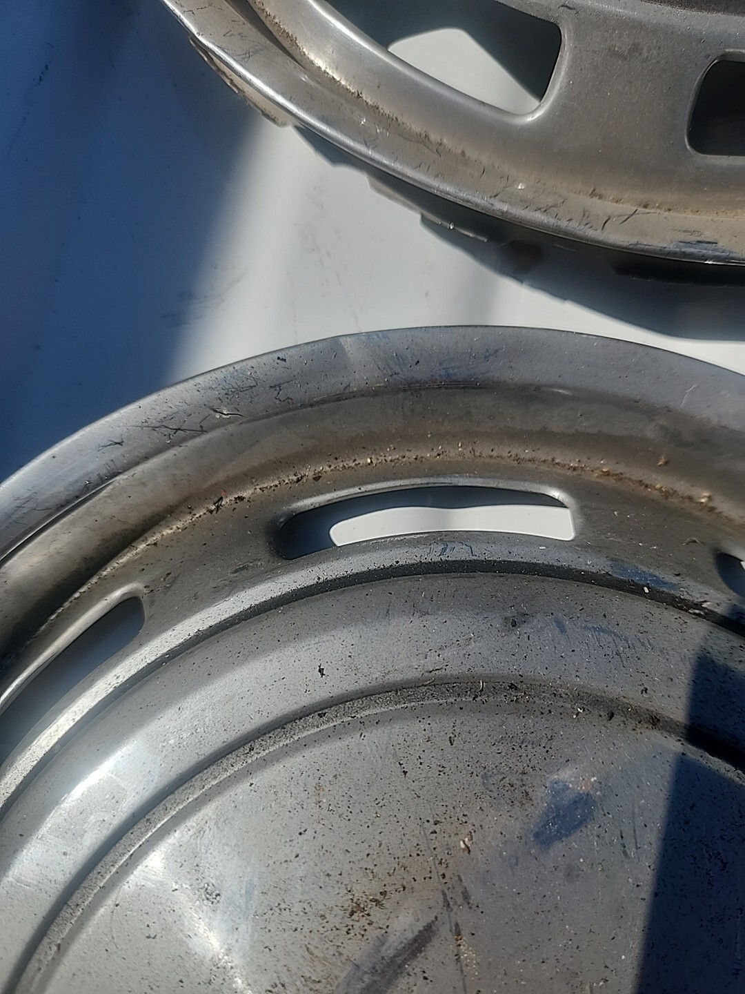 Vintage Pinto Hubcaps 13” 19711978 8 Slots Set Of 4 Hub Caps eBay