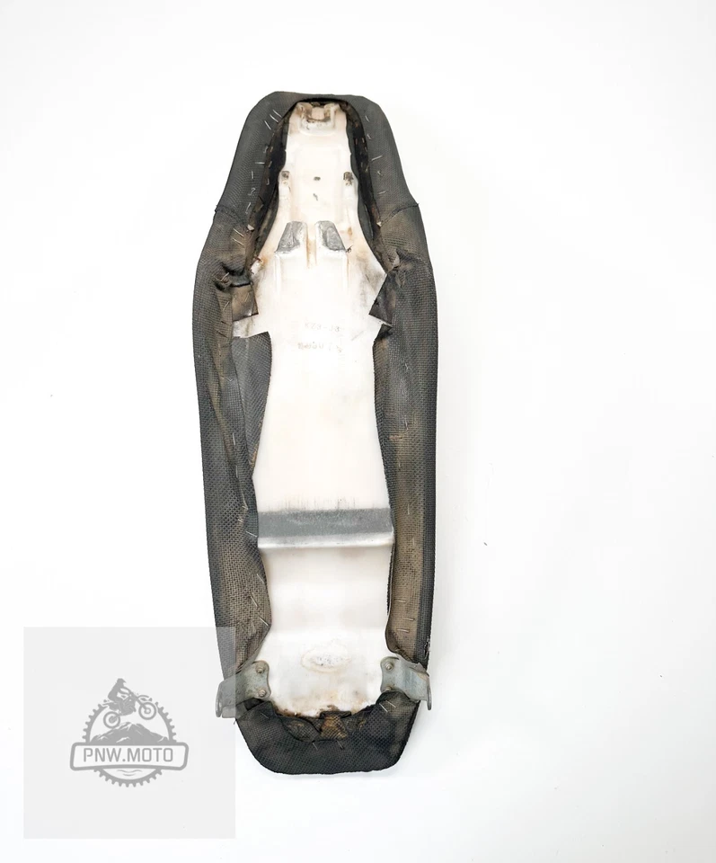 Honda CR250R CR 250R 2000 2001 OEM asiento sillín cojín espuma cubierta almohadilla montaje Foto 4 de 4