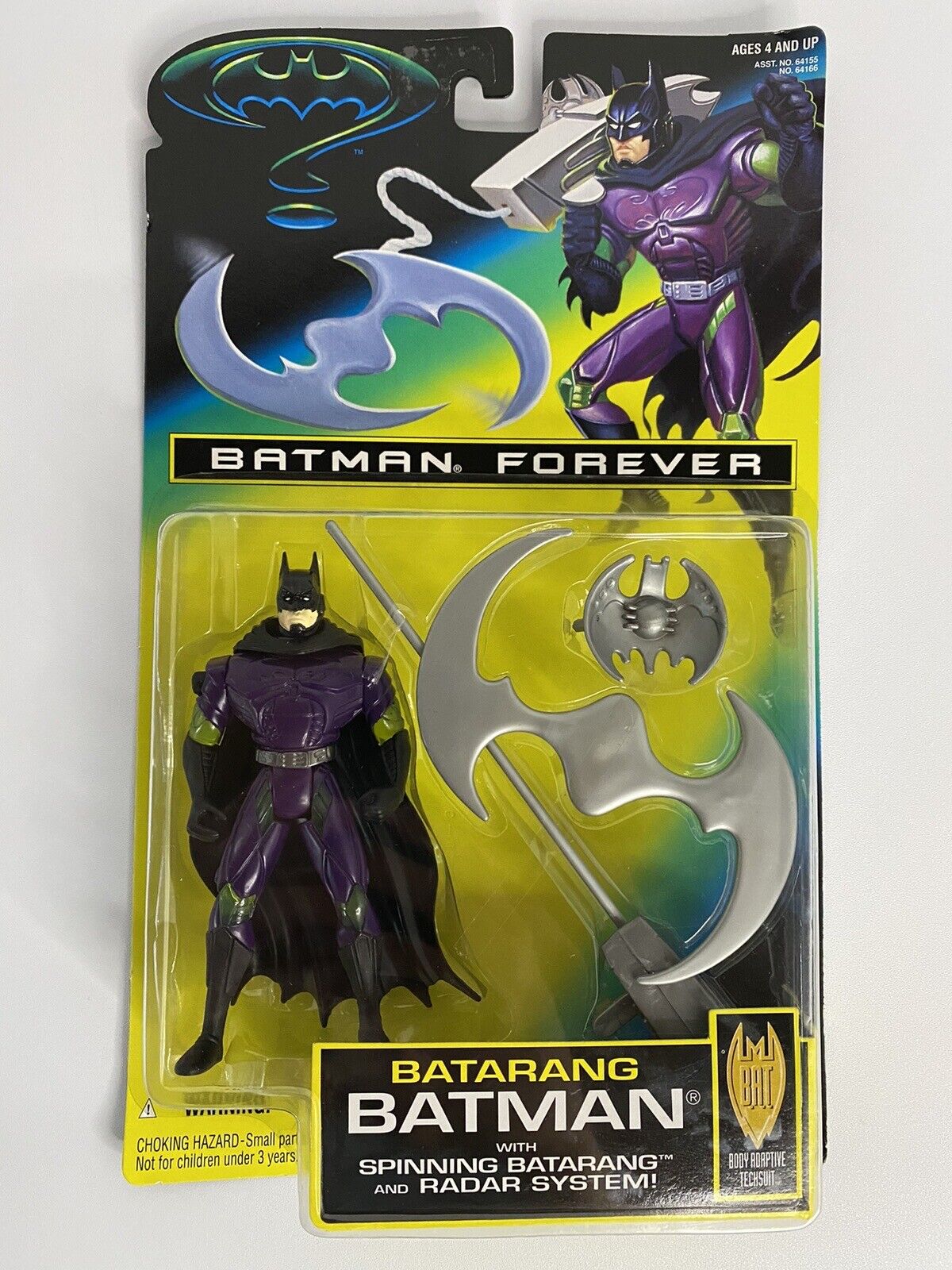 Kenner 1995 Batman Forever BATARANG BATMAN Action Figure NEW MOC