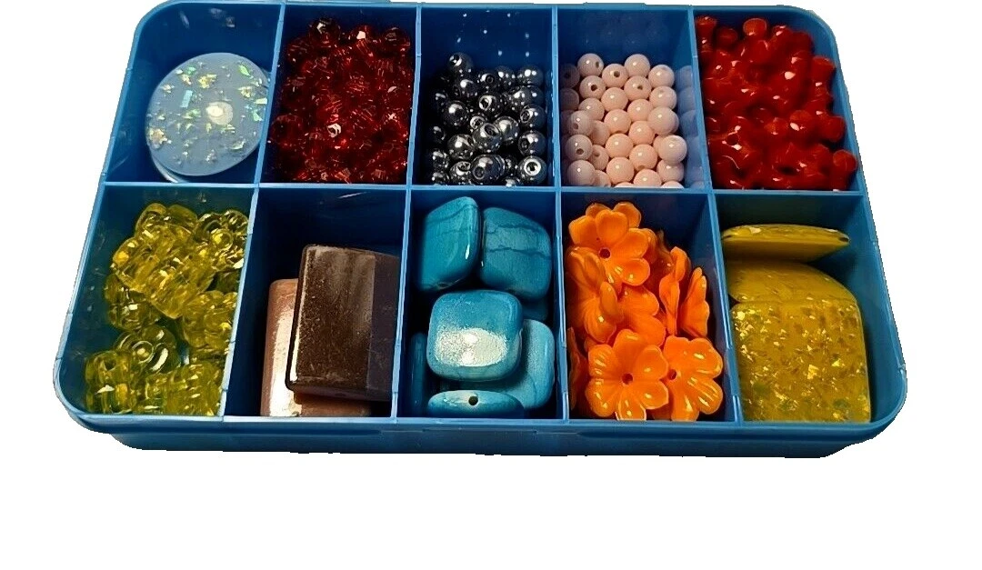 Cuentas para hacer joyas multicolor Acrílico