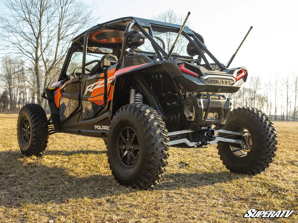 Engate receptor traseiro SuperATV 2" para Polaris RZR XP Turbo S (2018-2021) - Preto - Imagem 4 de 4
