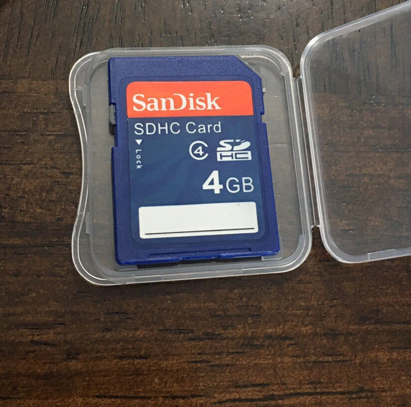 Lot Of 5 For SanDisk C4 4GB U1 Ultra Memory SD SDHC - Image 3 of 4