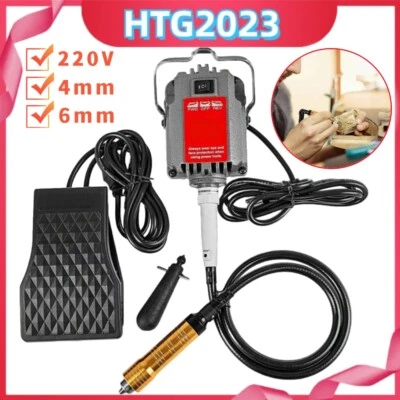 MARKENLOS 4mm/6mm Foredom Hängende Flexwelle S-R Mühlenmotor für Schmuckdesign&Reparatur