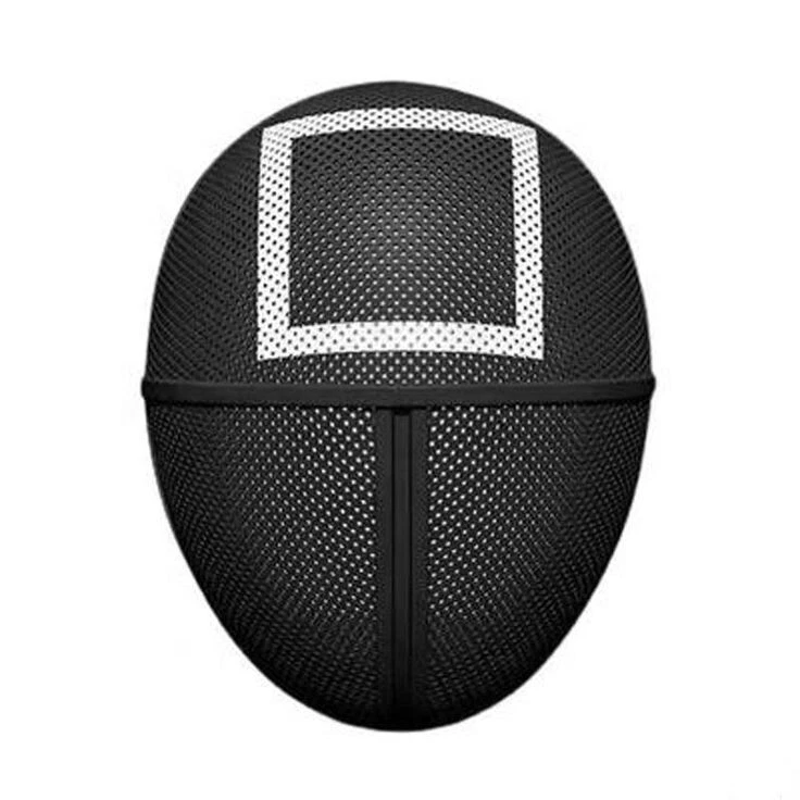 Máscara de cabeza de disfraz de plástico cuadrado Toynk Toys para adultos - OFERTAS DE VIERNES NEGRO  Foto 2 de 3