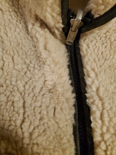 Vintage Mattiviia Reversible Sherpa Vest Work Wear Read - Picture 10 of 12