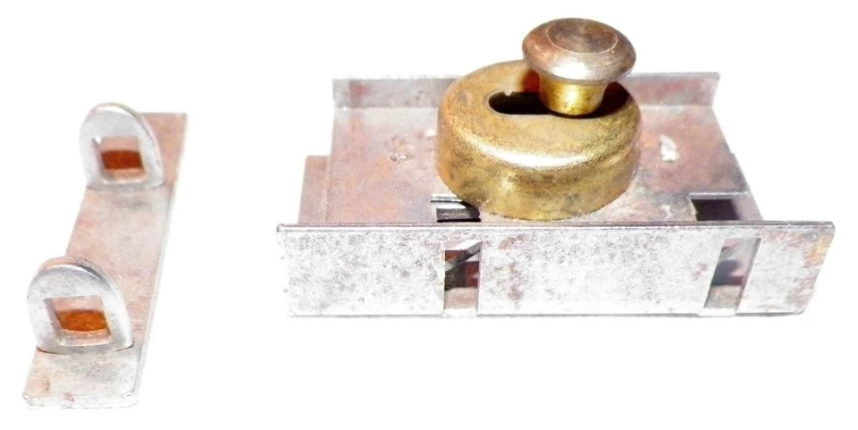 7 cerraduras de armario pestillos hierro con herrajes guardianes trabajo #4 pestillo antiguo Foto 3 de 3