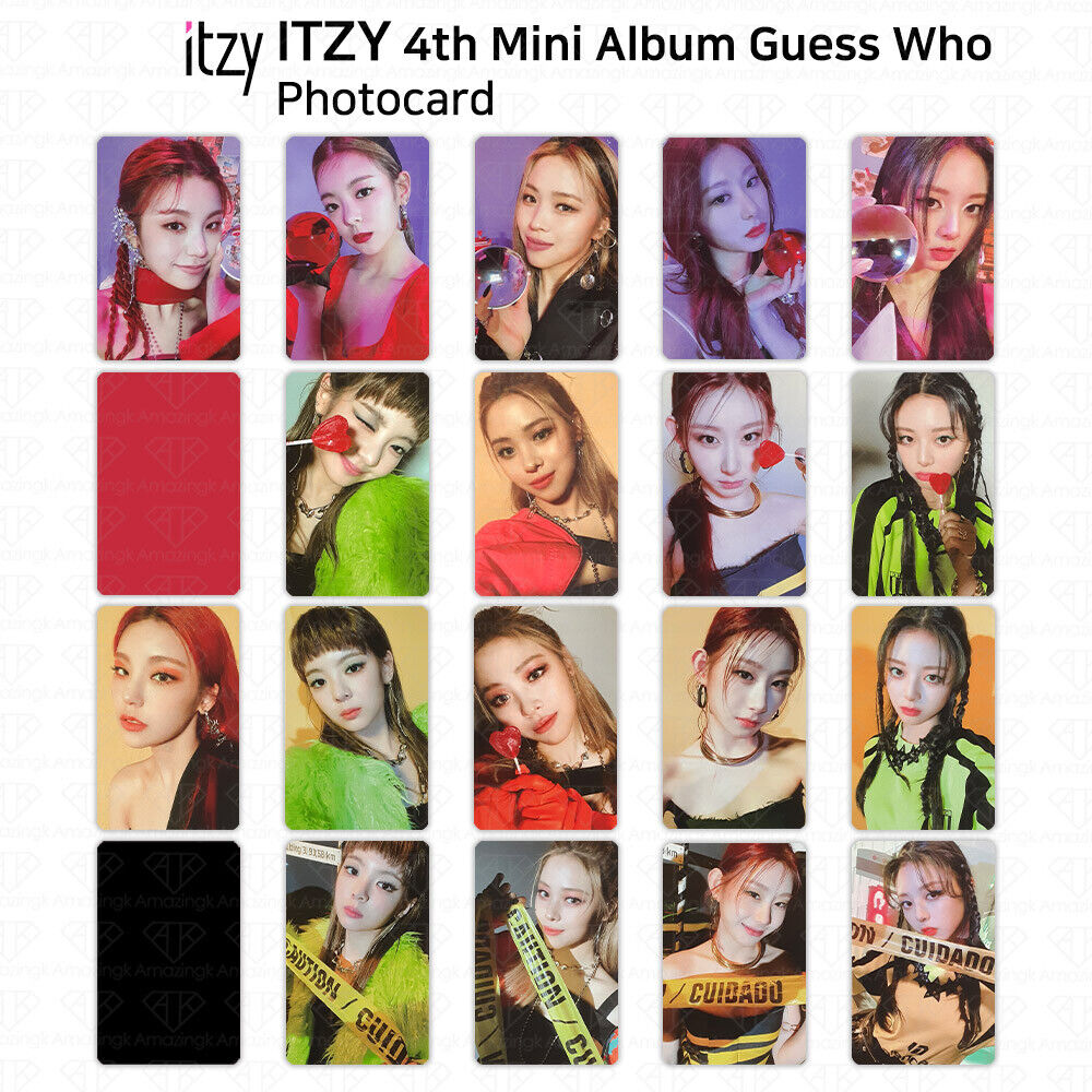 ITZY 4th Mini Album Guess Who Official Photocard Yeji Lia ITZY 4th Mini Album Guess Who Official Photocard Yeji Lia