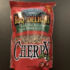 BBQr's Delight Cherry Pellet Blend 1lb Grilling Smoking Pellets 100% All Natural