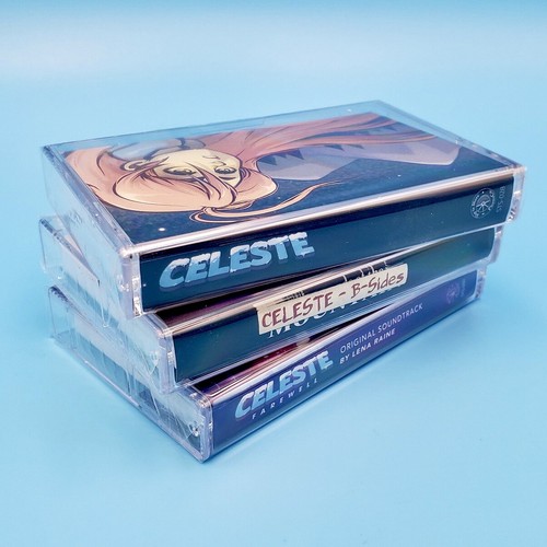 Celeste Original Soundtrack + B-Sides Remixes + Farewell 3 Cassette Tape Set - Picture 4 of 4
