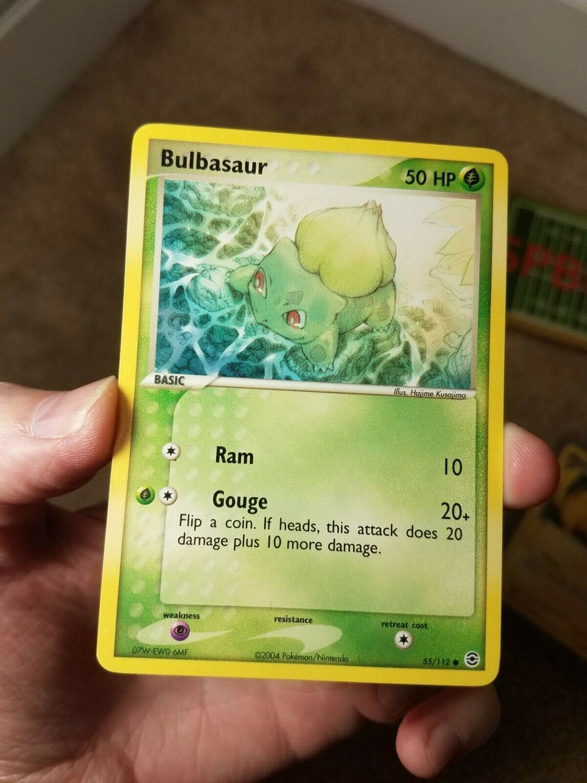 Bulbasaur - EX FireRed & LeafGreen Pokémon card 55/112