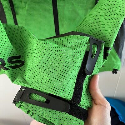 PROVIZ Fully Reflective CRS Plus Cycling Jacket Waterproof Green Reflect 360  S