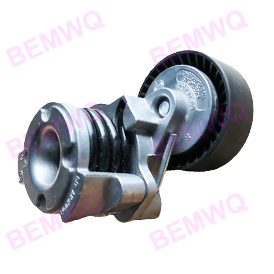 3Pcs Tensioner Assembly+Pulley+Drive Belt KIT for BMW 745i 745Li 750i 750Li 760i - Image 3 of 4