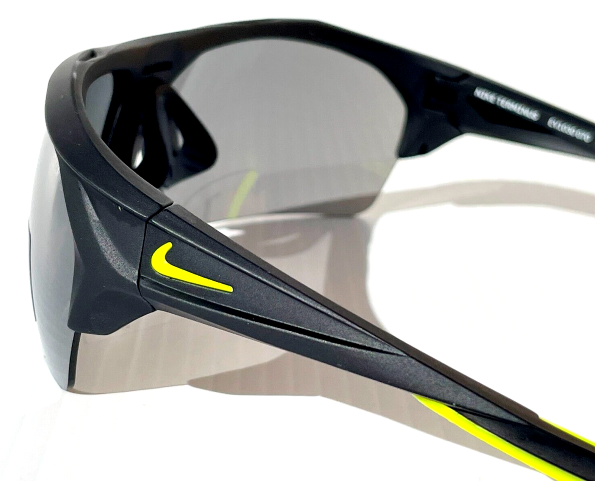 NWT Nike TERMINUS-EV1030 Matte Black Shield 76mm Sunglasses Amazon.com: Nike EV1030-010 Terminus Sunglasses (Frame Dark  main image 2