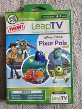LeapFrog LeapTV Disney Pixar Pals Plus 4-7 Years Science Educational Game