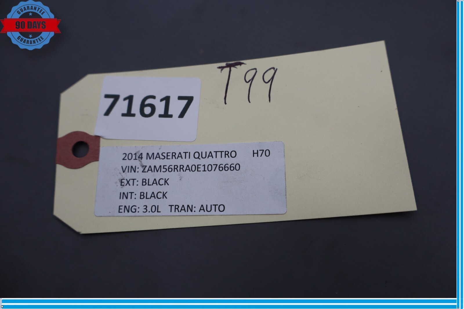 Maserati Quattroporte 2014-2020 Front Left Sill trim panel