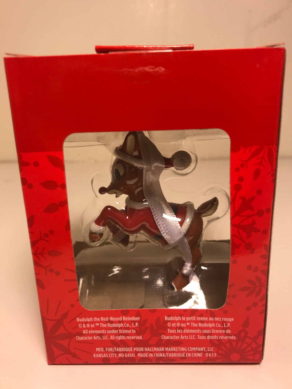 NIB Hallmark Rudolph the Red Nosed Reindeer 2019 Christmas Tree Holiday ...