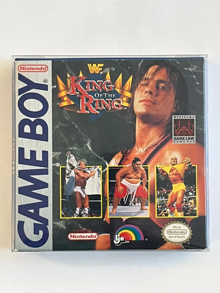 WWF King of the Ring (Nintendo Gameboy, 1993) Box/Tray & Cart Only No Manual - Image 2 of 4
