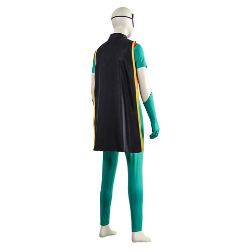 Cosplay Adolescentes Titanes Robin Monos Capa Máscara Halloween Superhéroe Traje Disfraz - Imagen 5 de 9