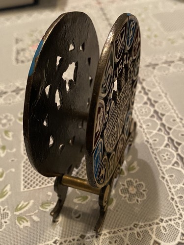 Vintage brass letter/napkin holder “Jerusalem” - Picture 2 of 4