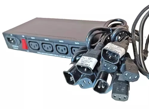Aviosys IP 9258 S 4 Port Web Power Network Switch Controller Distribution Unit