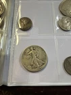 1945 walking liberty silver half dollar
