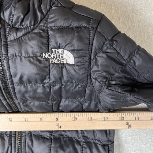 Boys Girls The North Face Thermoball ECO Jacket 4T Coat Puffer Quilted Hooded - Picture 3 of 10