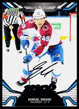 2022-23 Upper Deck MVP Blue Script Samuel Girard #49 Colorado Avalanche