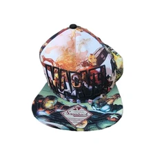 Marvel Comics Cap Superhero Snapback Bioworld Merch Adult OSFA
