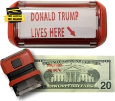 Donald Trump'S House Stamp Self Inking Rubber Stamp with Red Ink and Arrow ⭐️⭐️⭐