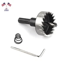 38mm HSS Drill Bit Hole Saw Tooth Set Stainless Steel Metal Alloy Cutter G