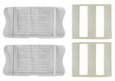 1974-77 FIREBIRD TRANS AM CAMARO CORVETTE SHOULDER BELT COMFORT CLIPS, PAIR