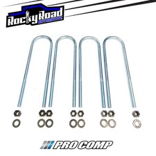 Pro Comp 14.5 Id Round 58 U-bolt Kit 4 For 1999-2010 Ford F250 F350 4x4